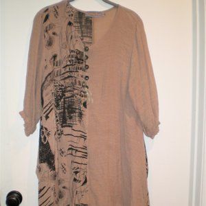 PRETTY ANGEL Artsy Tunic Top XL
